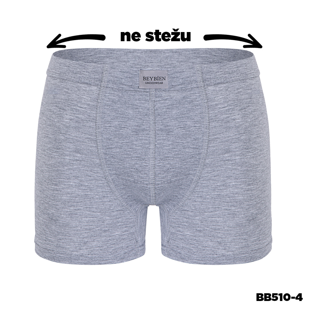 Muške bokserice koje ne stežu - s.siva