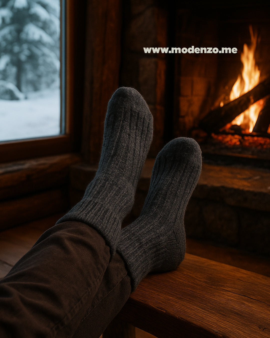 Muške debele vunene čarape 40-44