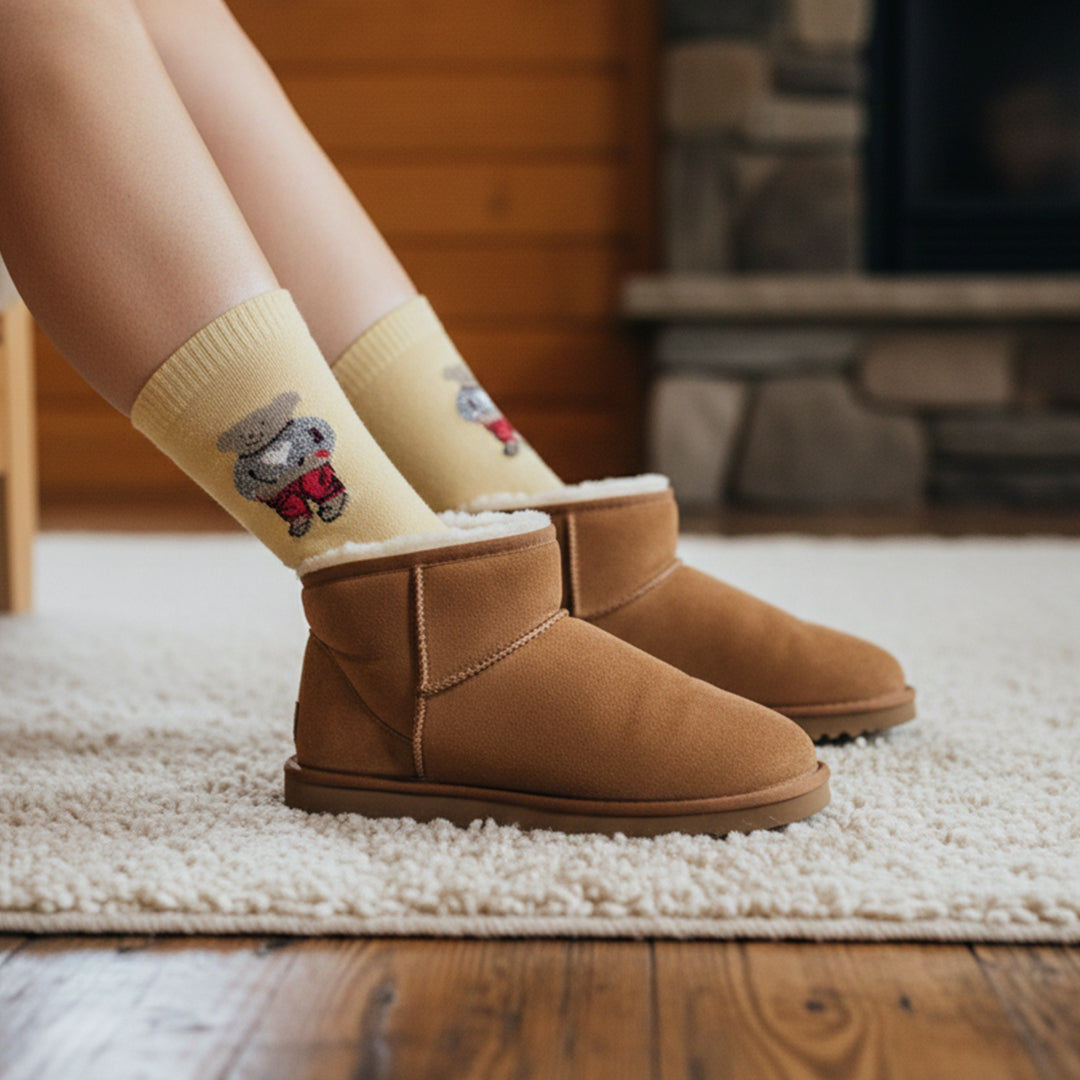 Teddy Cozy čarape – idealne uz UGG-ice! 🧸✨