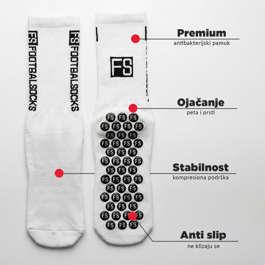 ANTI SLIP Sportske Čarape – Maksimalna Kontrola u Svakom Pokretu FS
