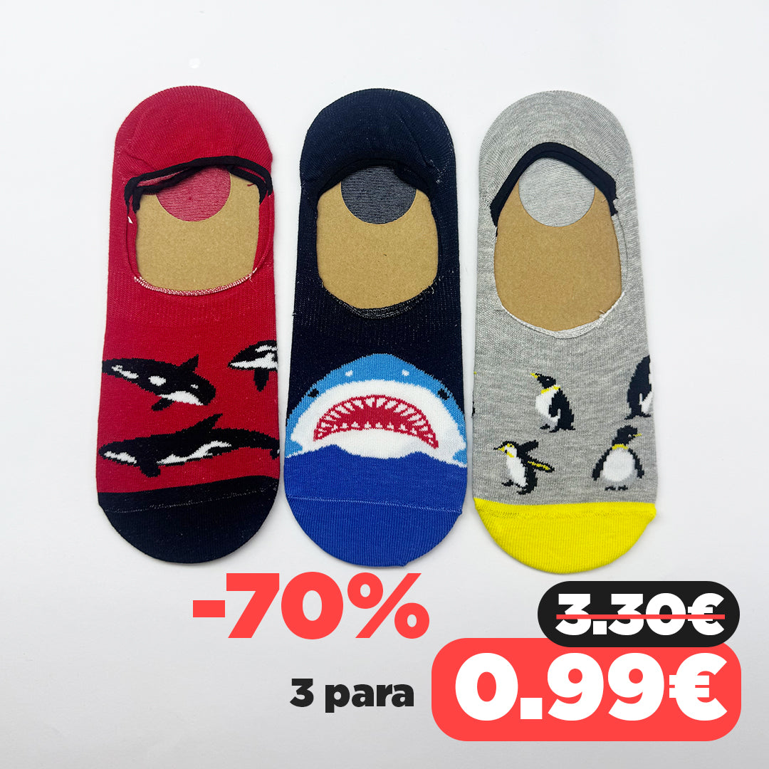 Muške nevidljive čarape 40-45 SET 3 para