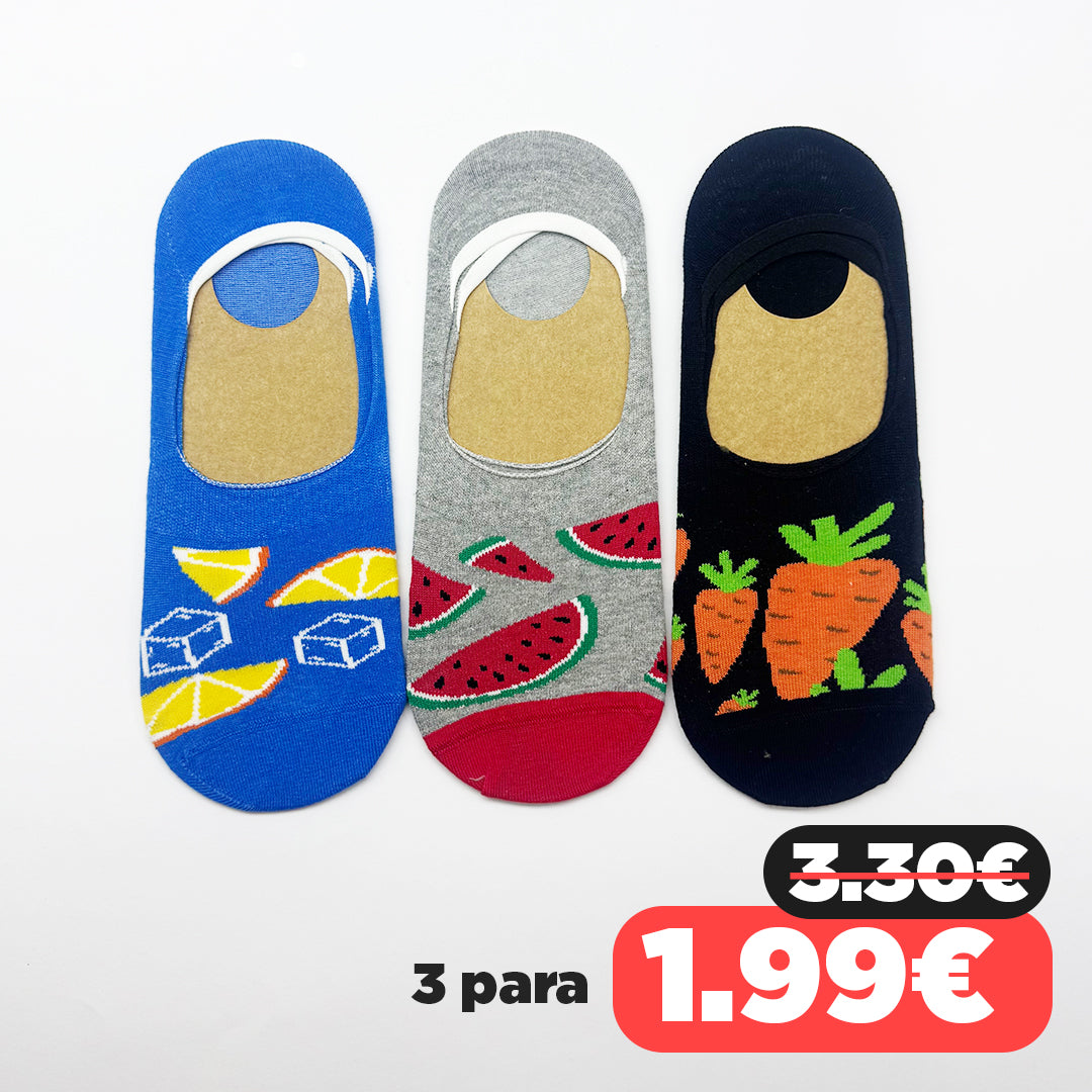 Muške nevidljive čarape 40-45 SET 3 para