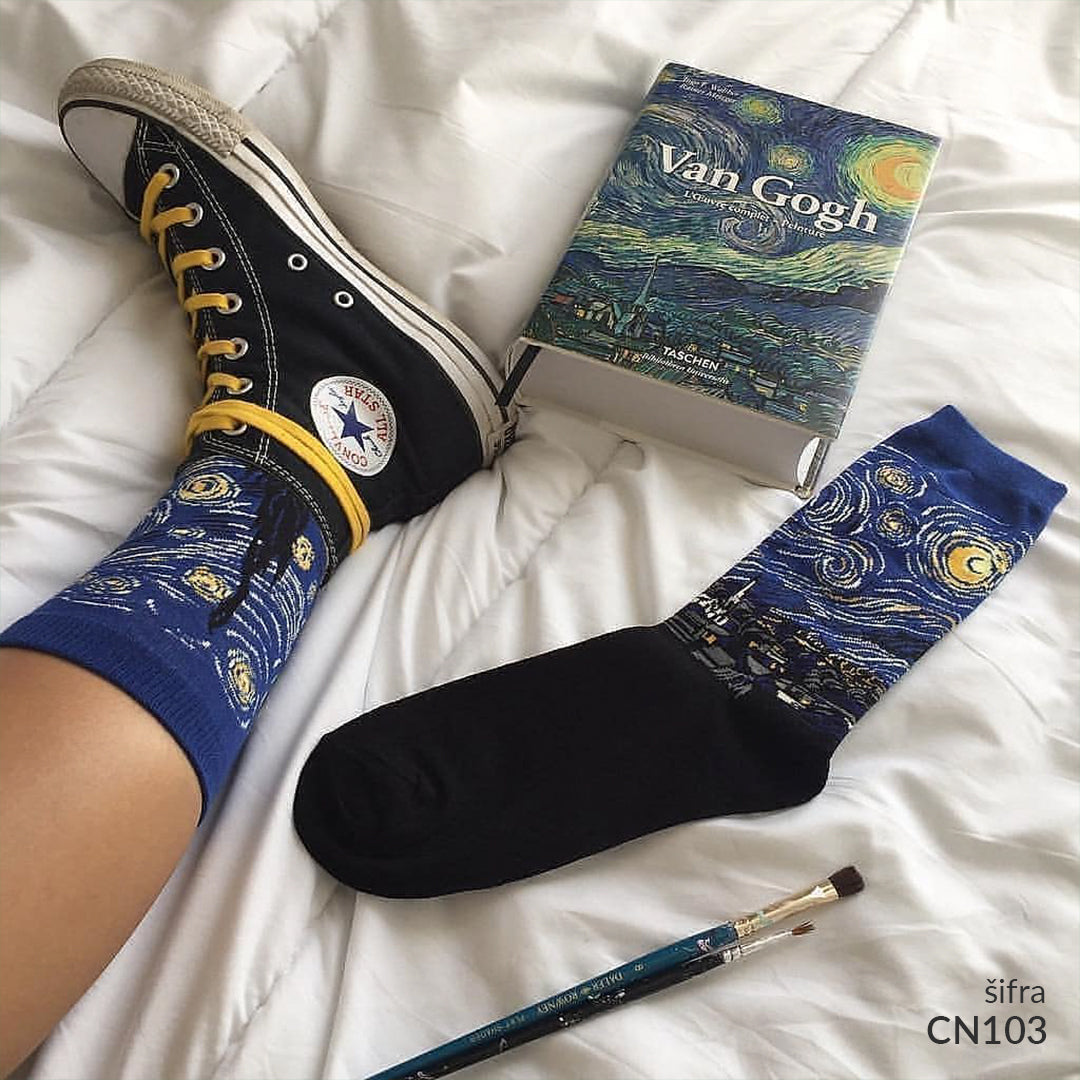 Unisex šarene art čarape 37-43 CN 103