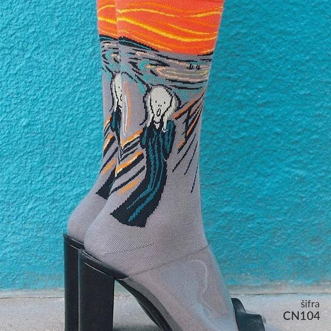 Unisex šarene art čarape 37-43 CN 104