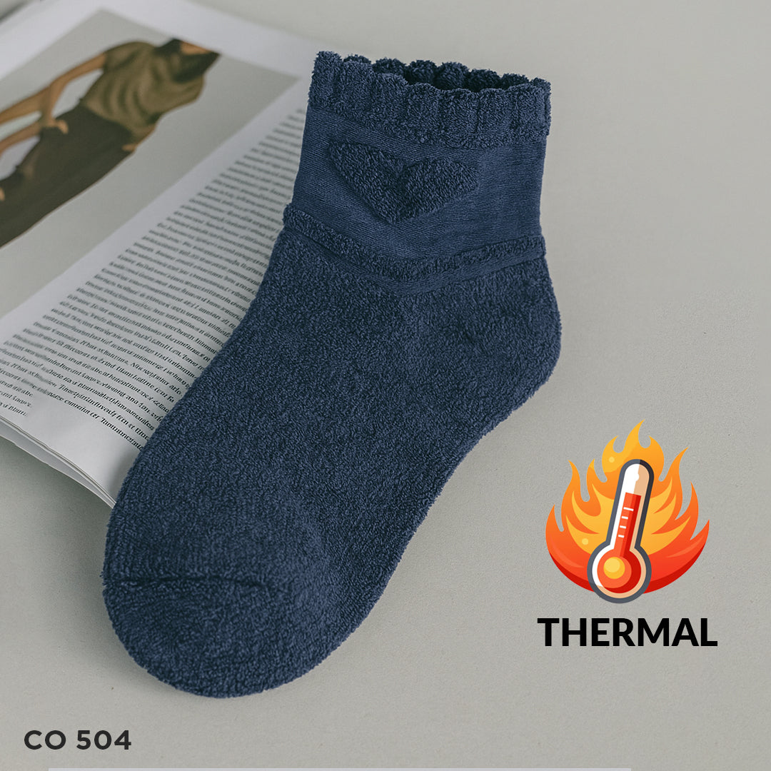 Ženske termo polukratke čarape | 36-41
