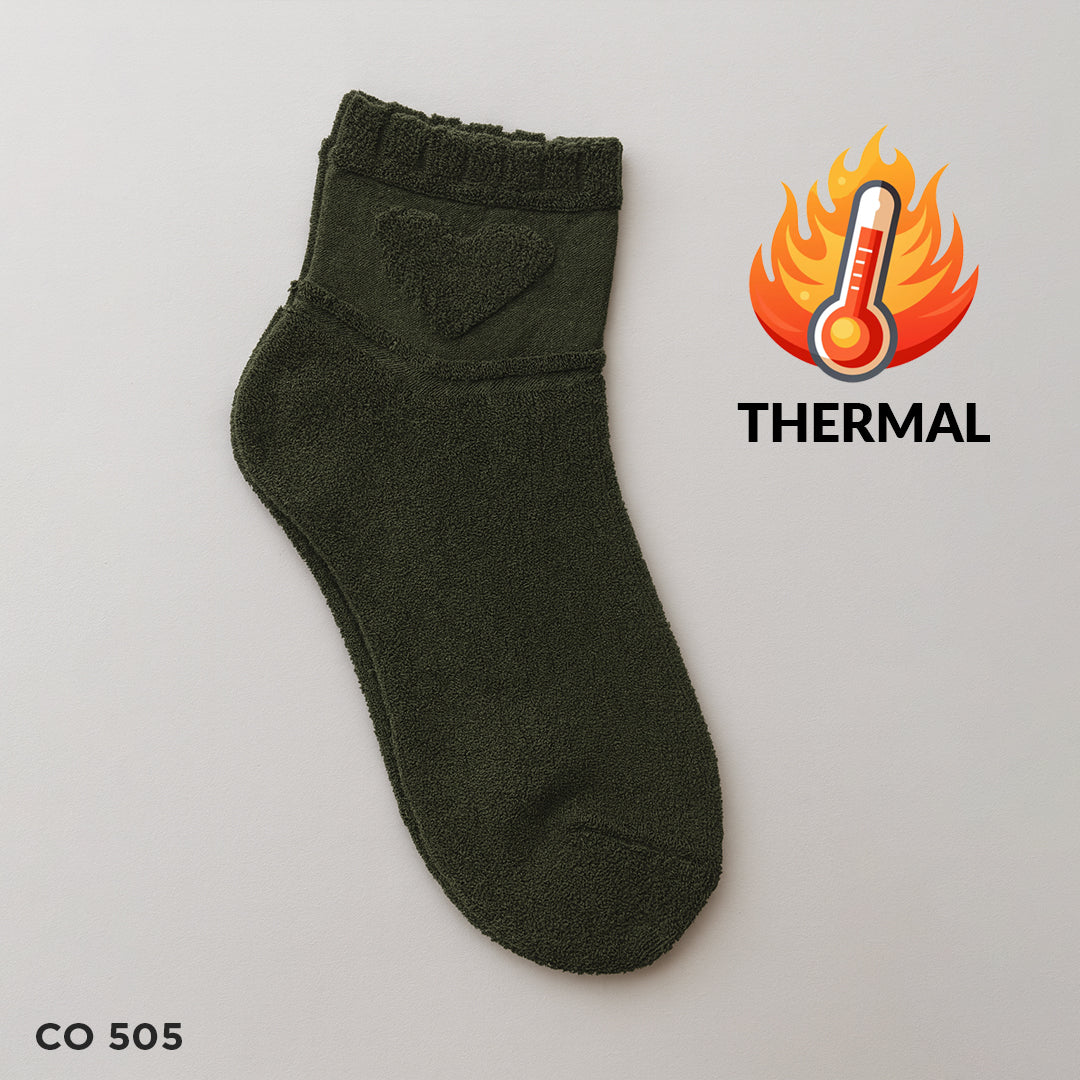 Ženske termo polukratke čarape | 36-41