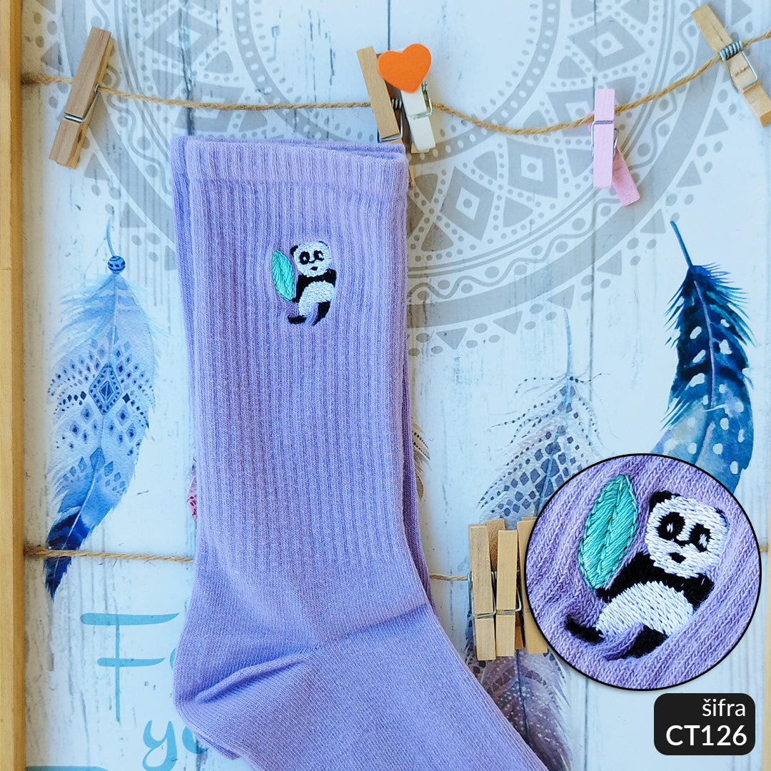 Unisex šarene čarape sa vezom 36-41 CT 126