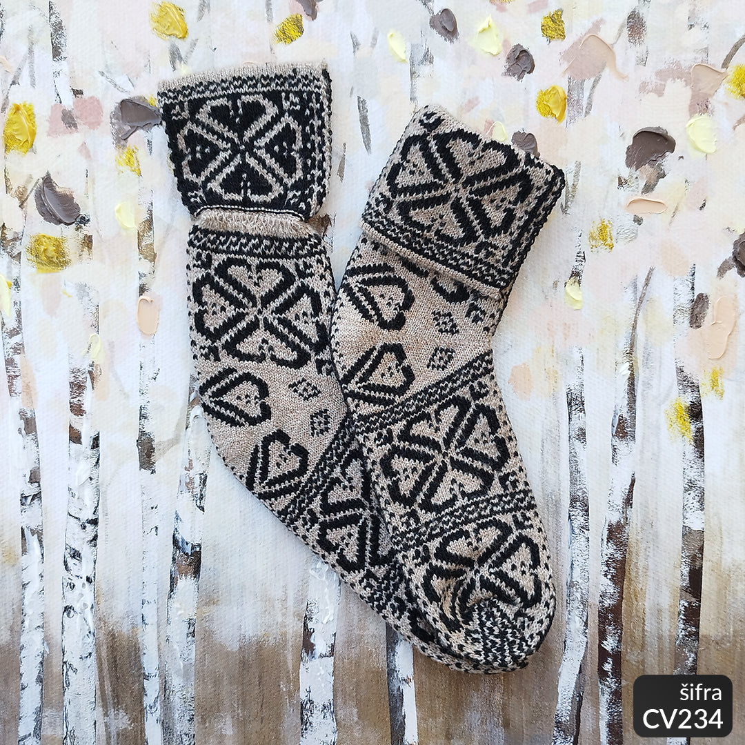 Ženske vunene pape 36-41 CV 234