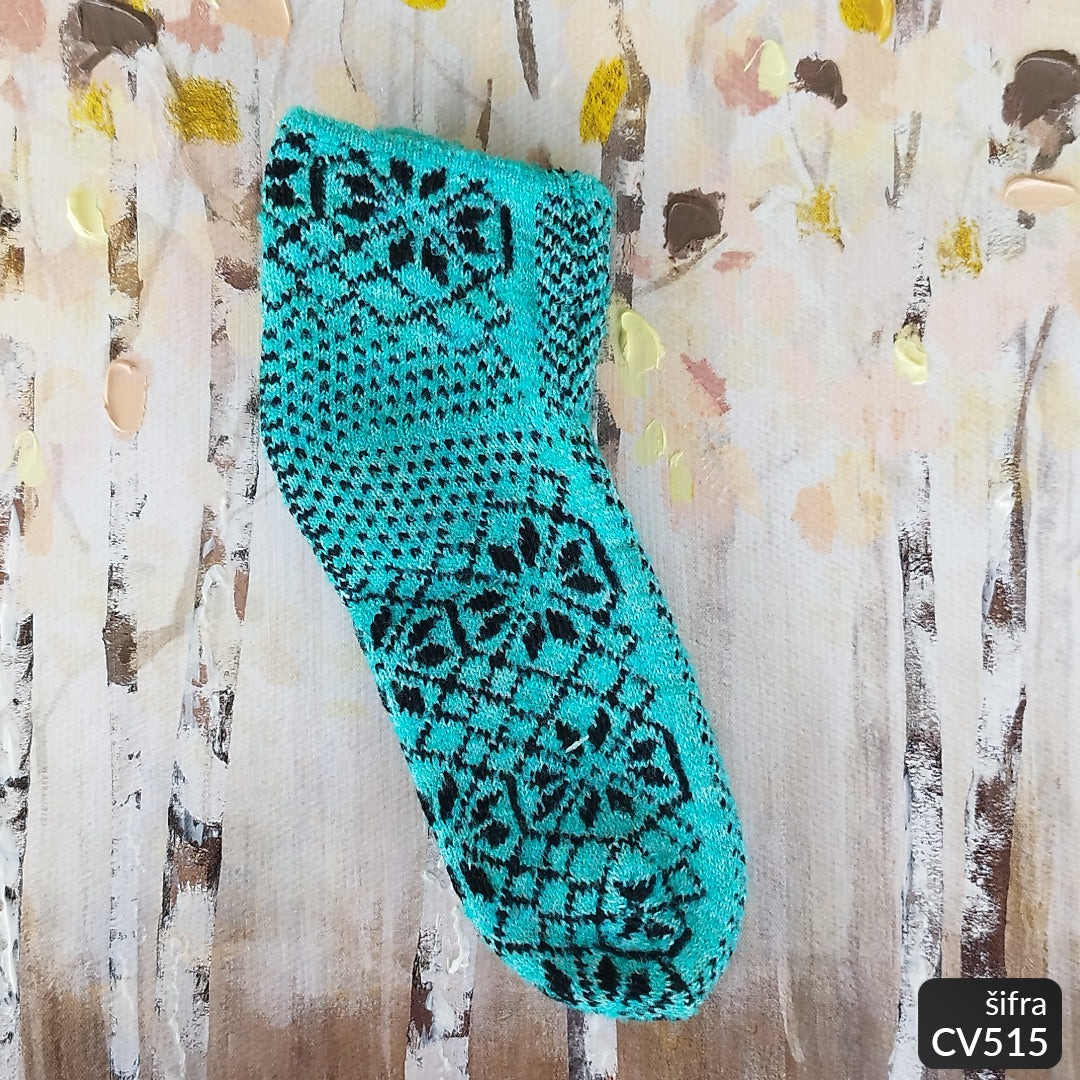 Ženske polukratke vunene pape 36-41 CV 515