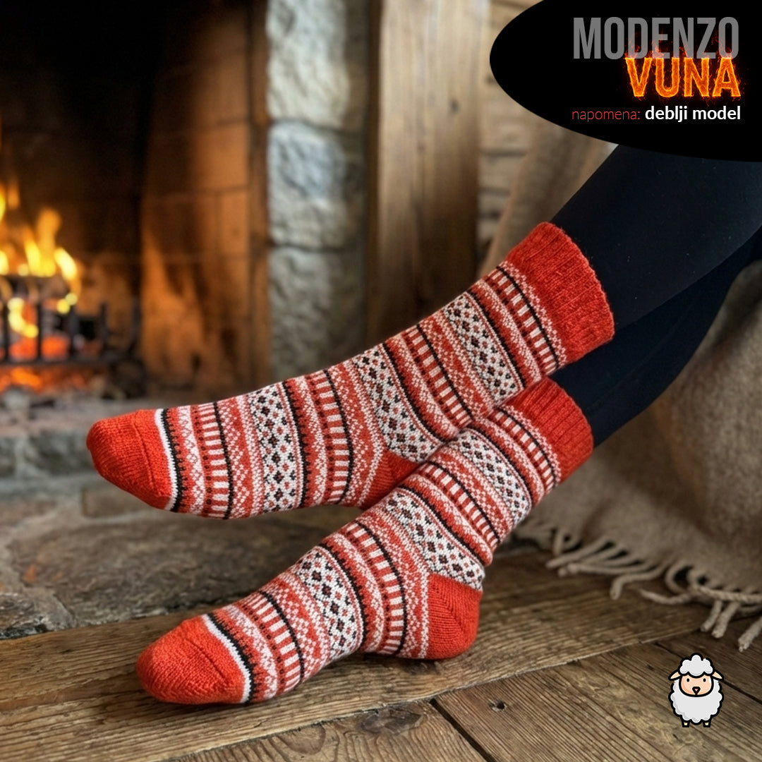 Ženske tople mekane čarape 36-41 (deblji model)