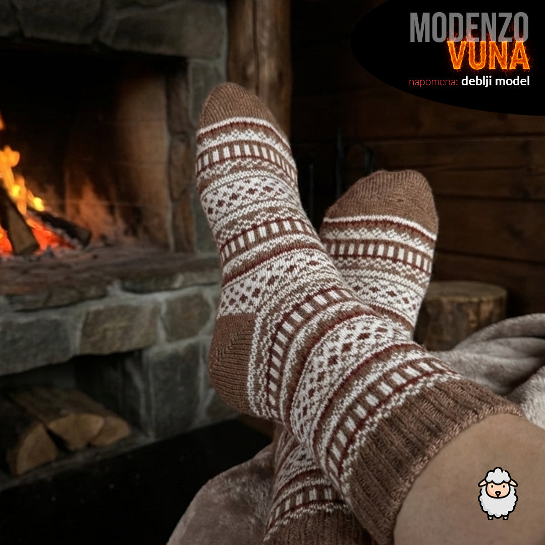 Ženske tople mekane čarape 36-41 (deblji model)