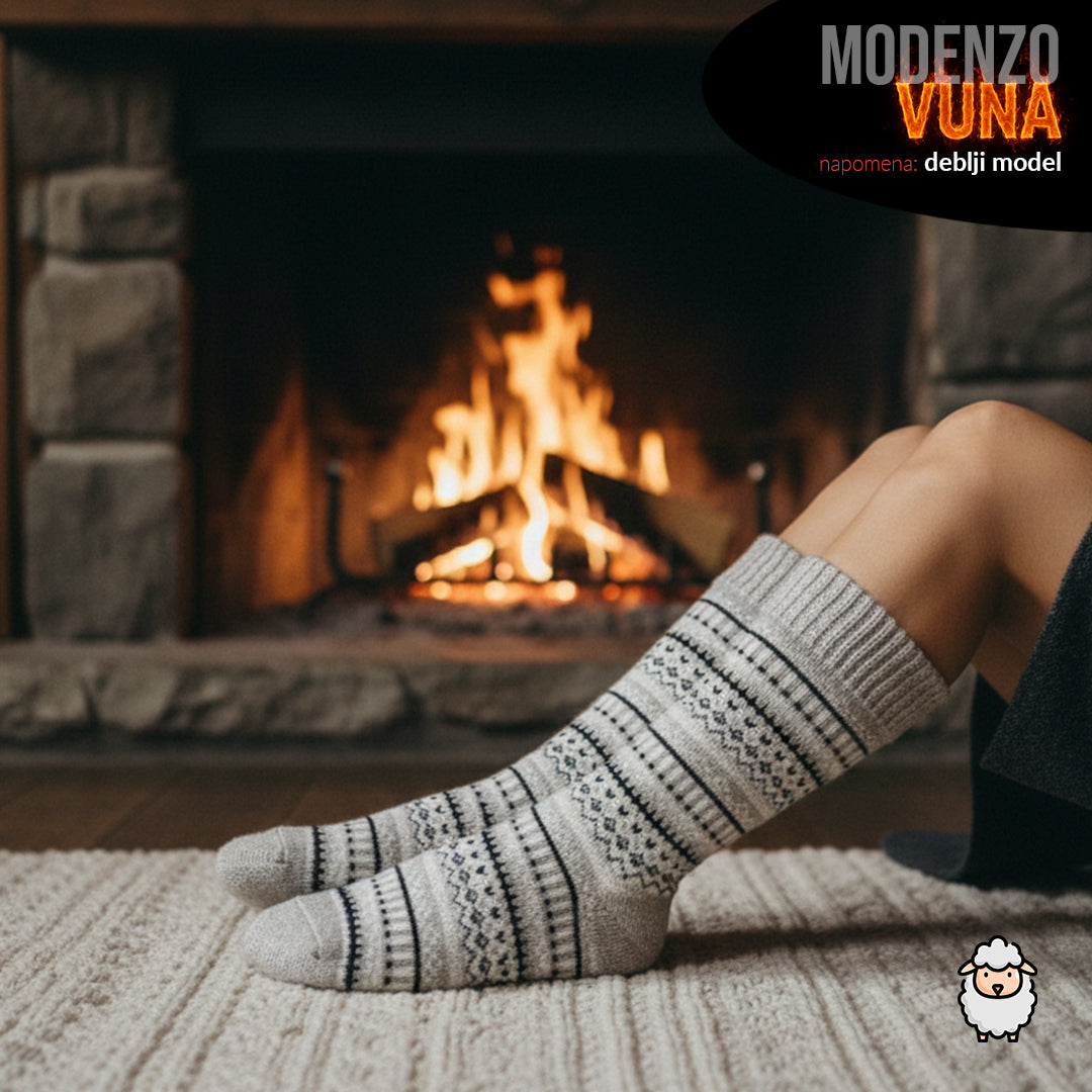 Ženske tople mekane čarape 36-41 (deblji model)