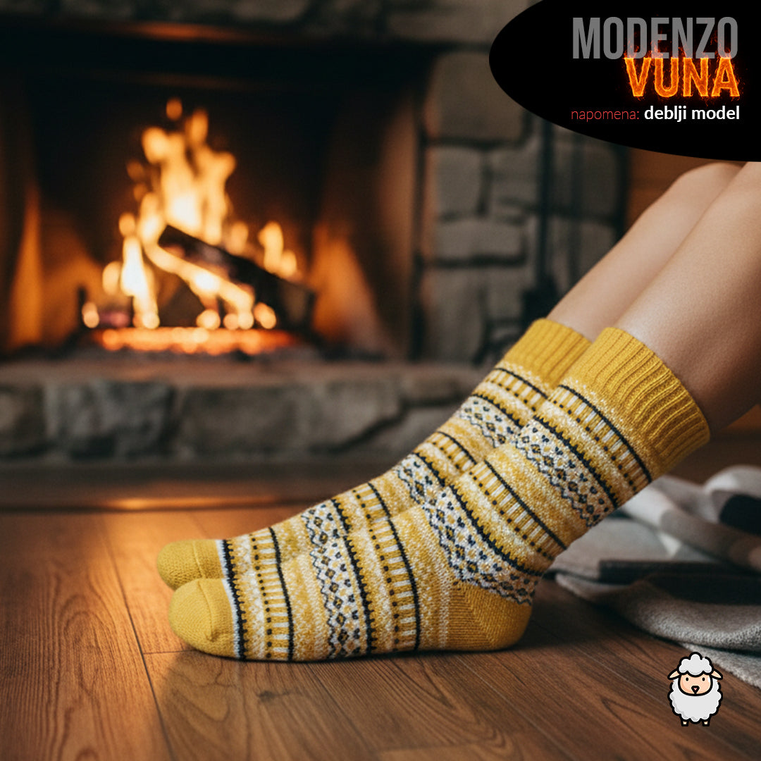 Ženske tople mekane čarape 36-41 (deblji model)