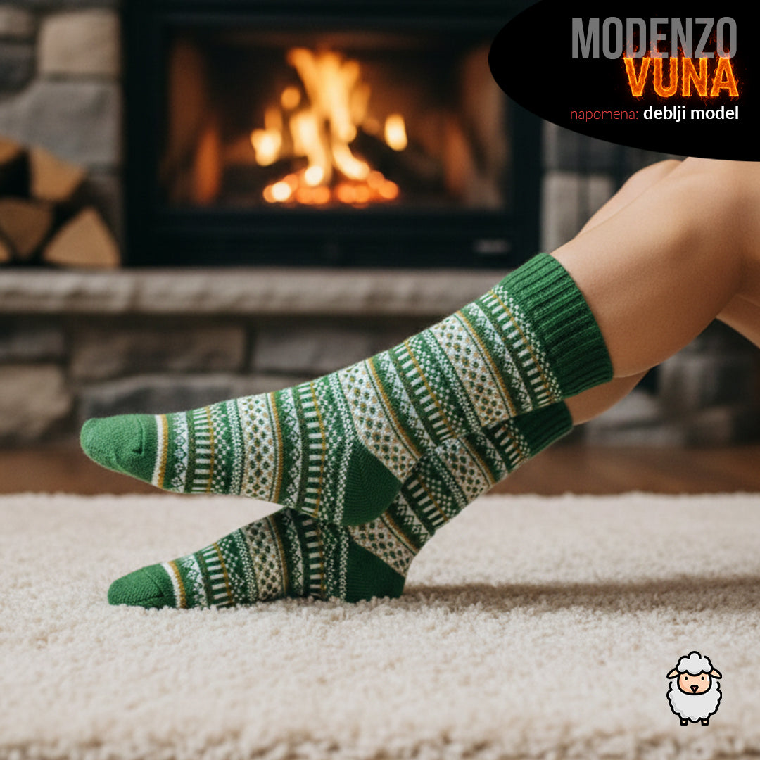 Ženske tople mekane čarape 36-41 (deblji model)