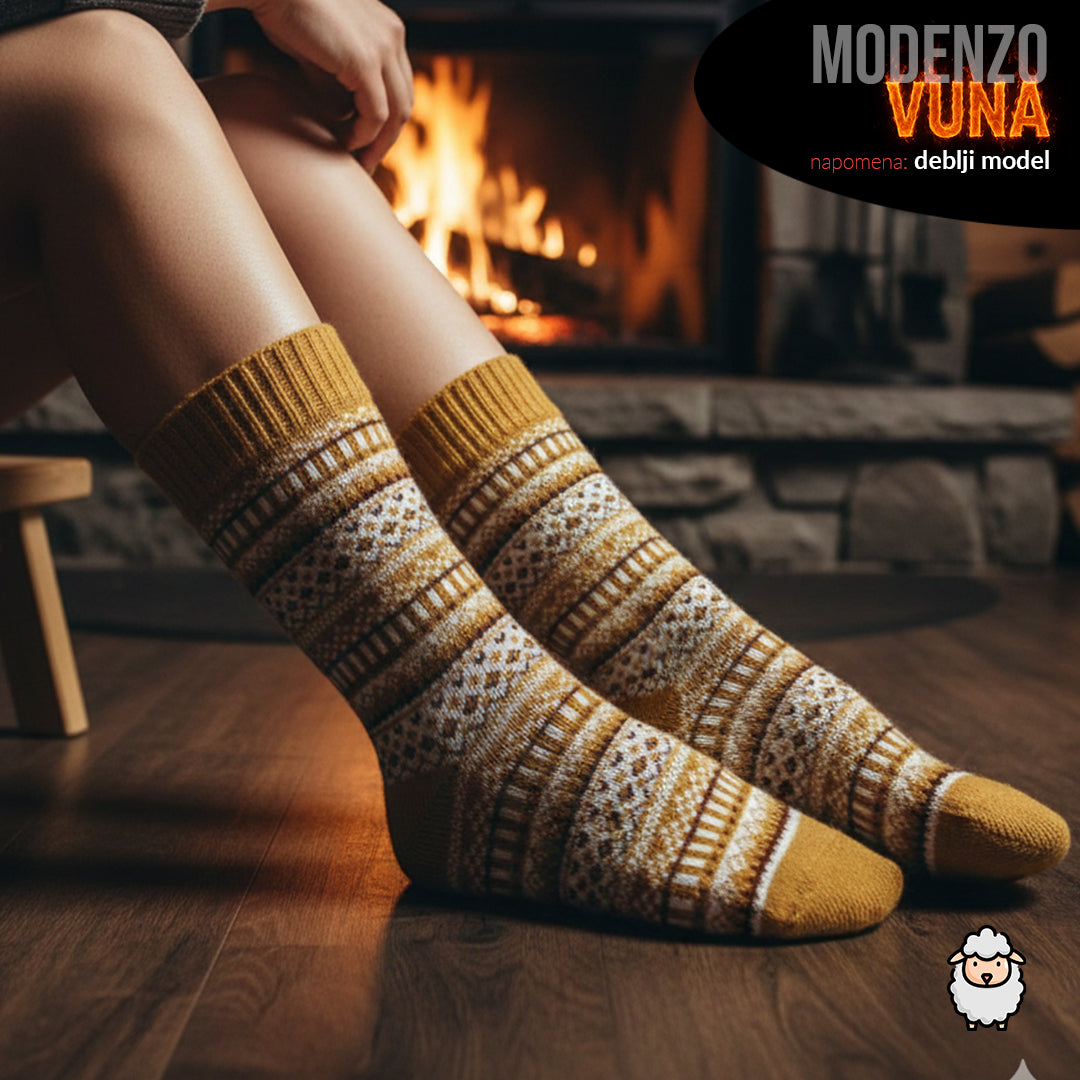 Ženske tople mekane čarape 36-41 (deblji model)