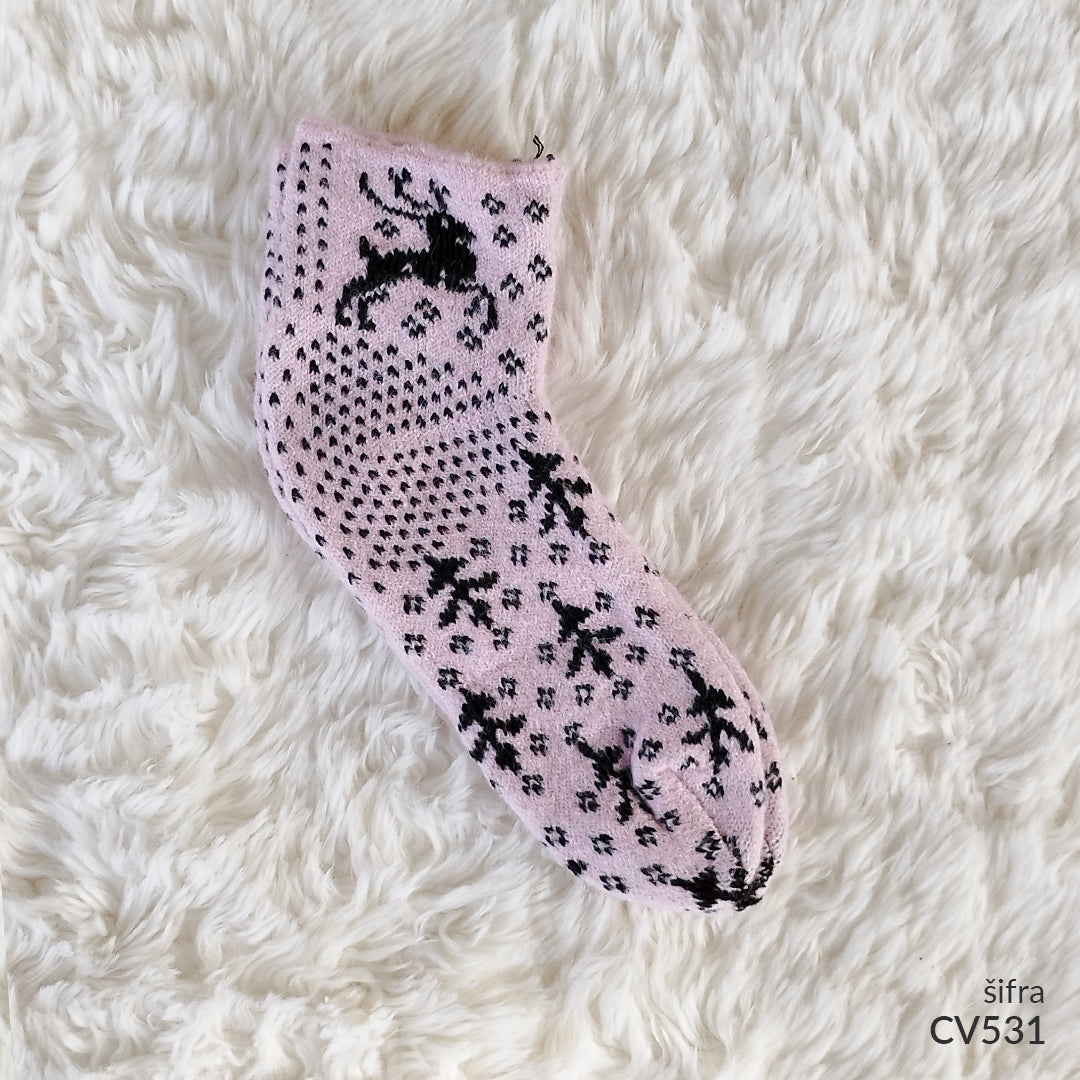 Ženske polukratke vunene pape 36-41 CV 531