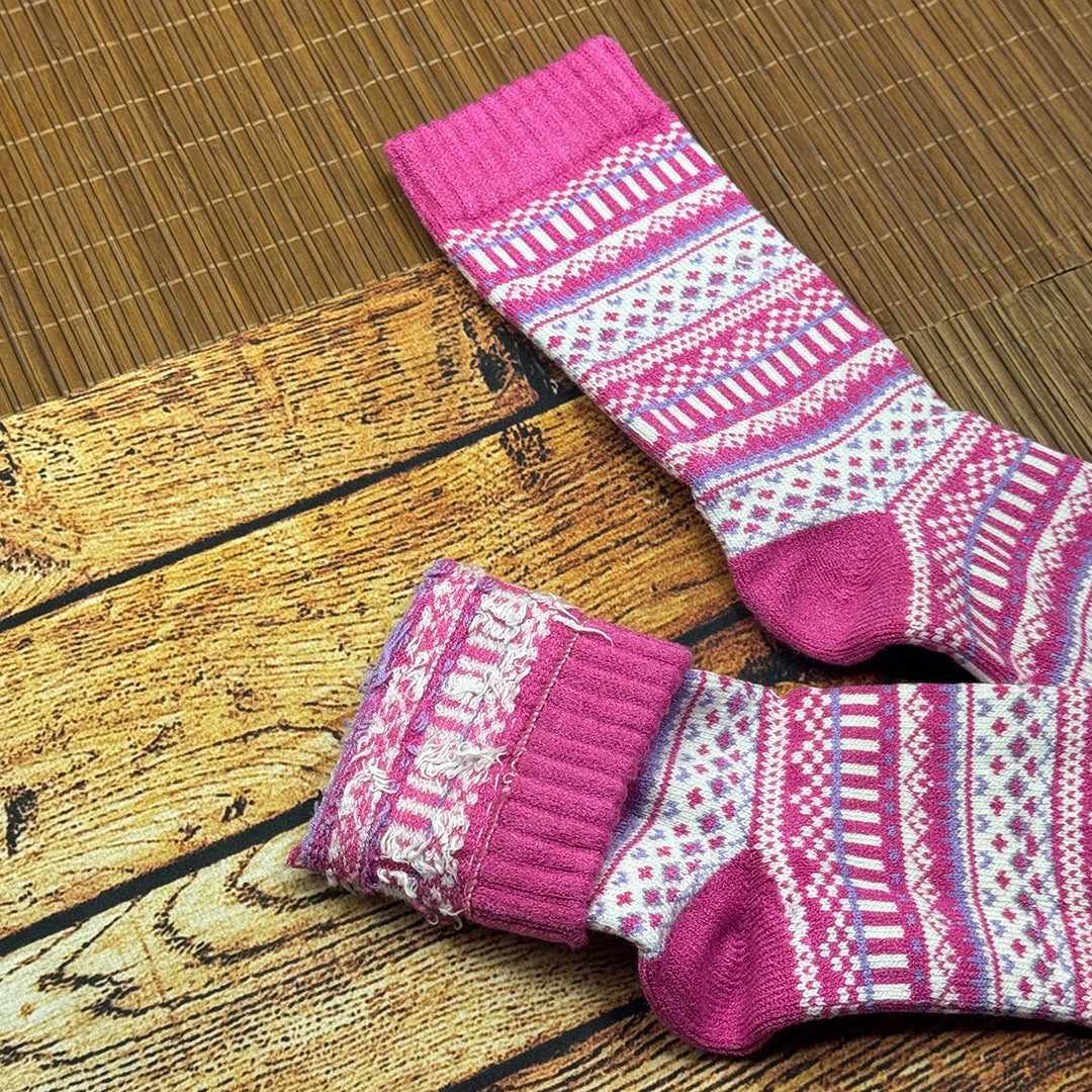 Ženske tople vunene čarape CX581