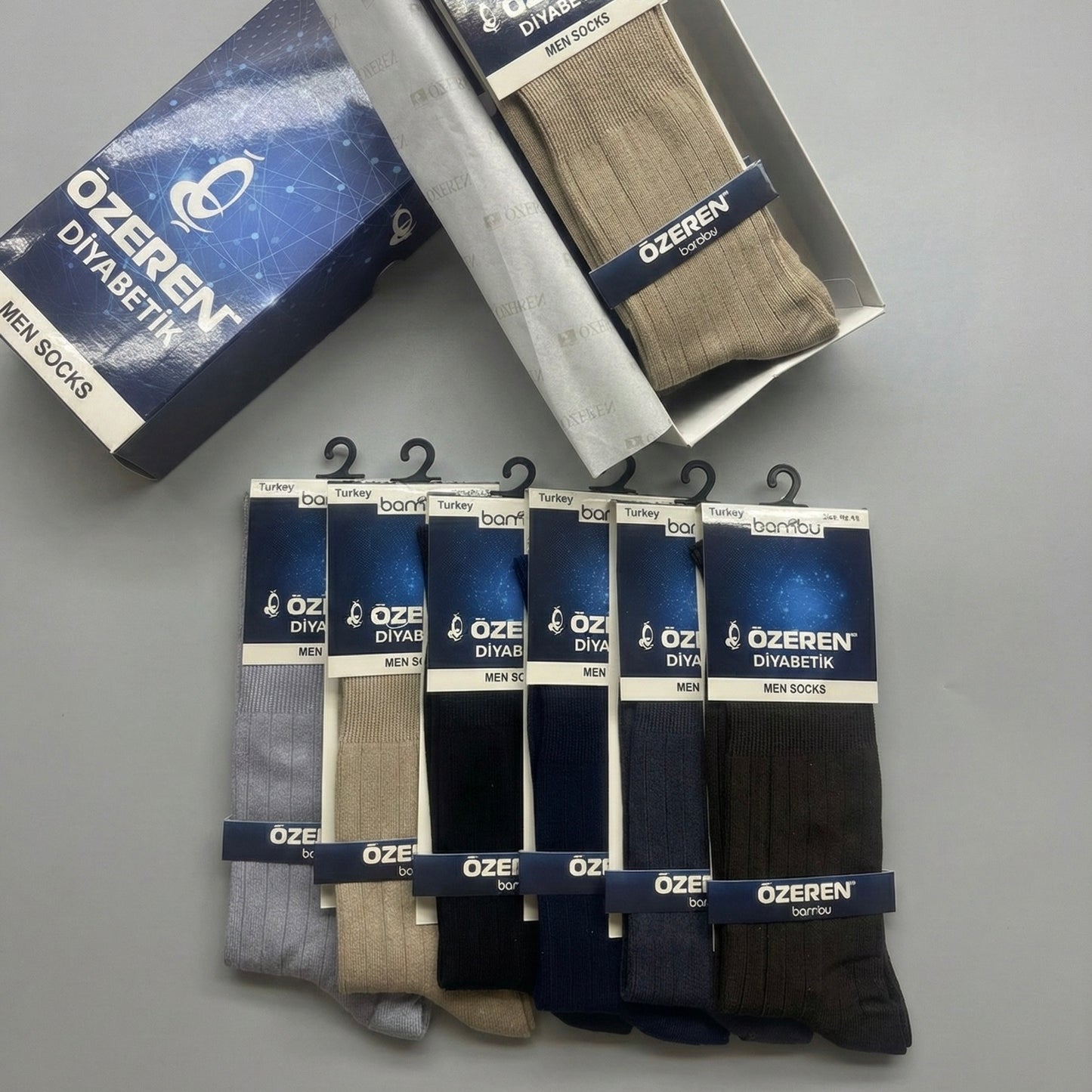 Muške medicinske BAMBUS set 6 pari