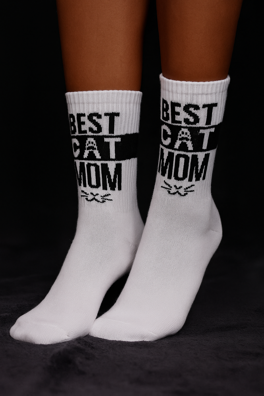 Unisex sportske čarape sa tekstom 37-43