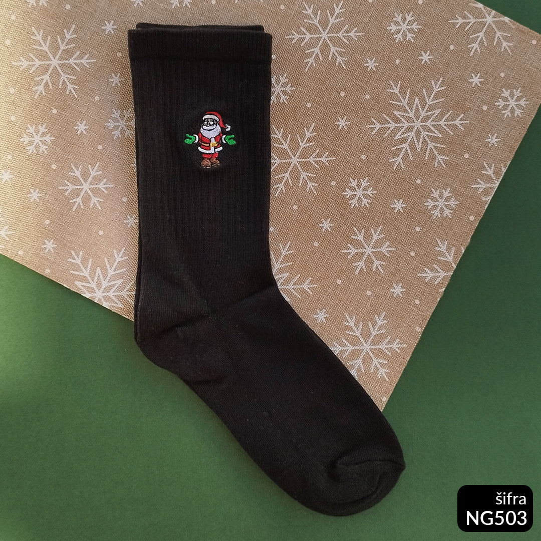 Novogodišnje čarape sa vezom 37-43 NG 503