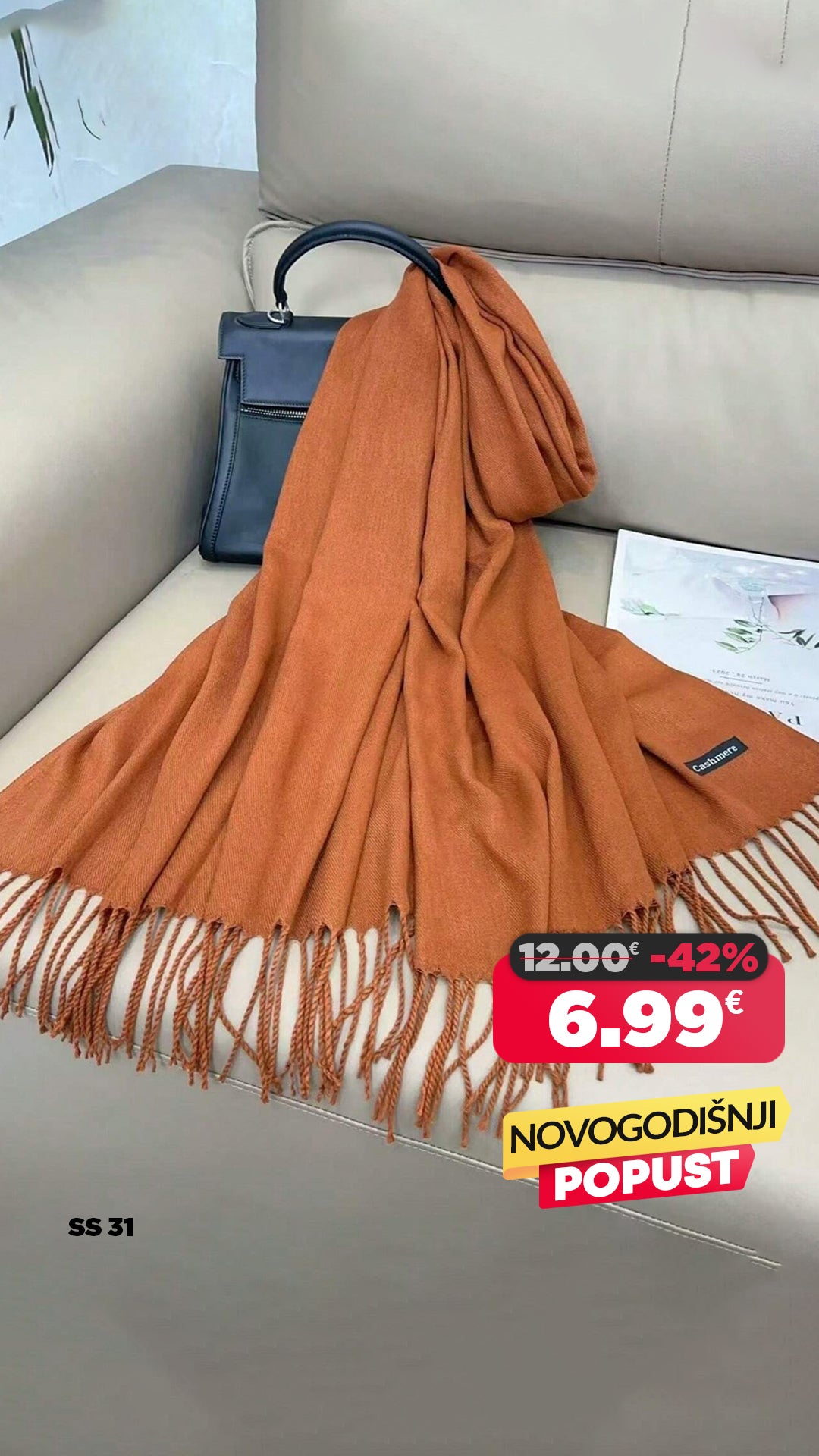 Elegantni ženski šal