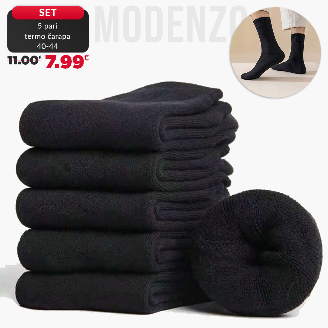 SET Muške termo čarape 40-44 CX16 5 pari