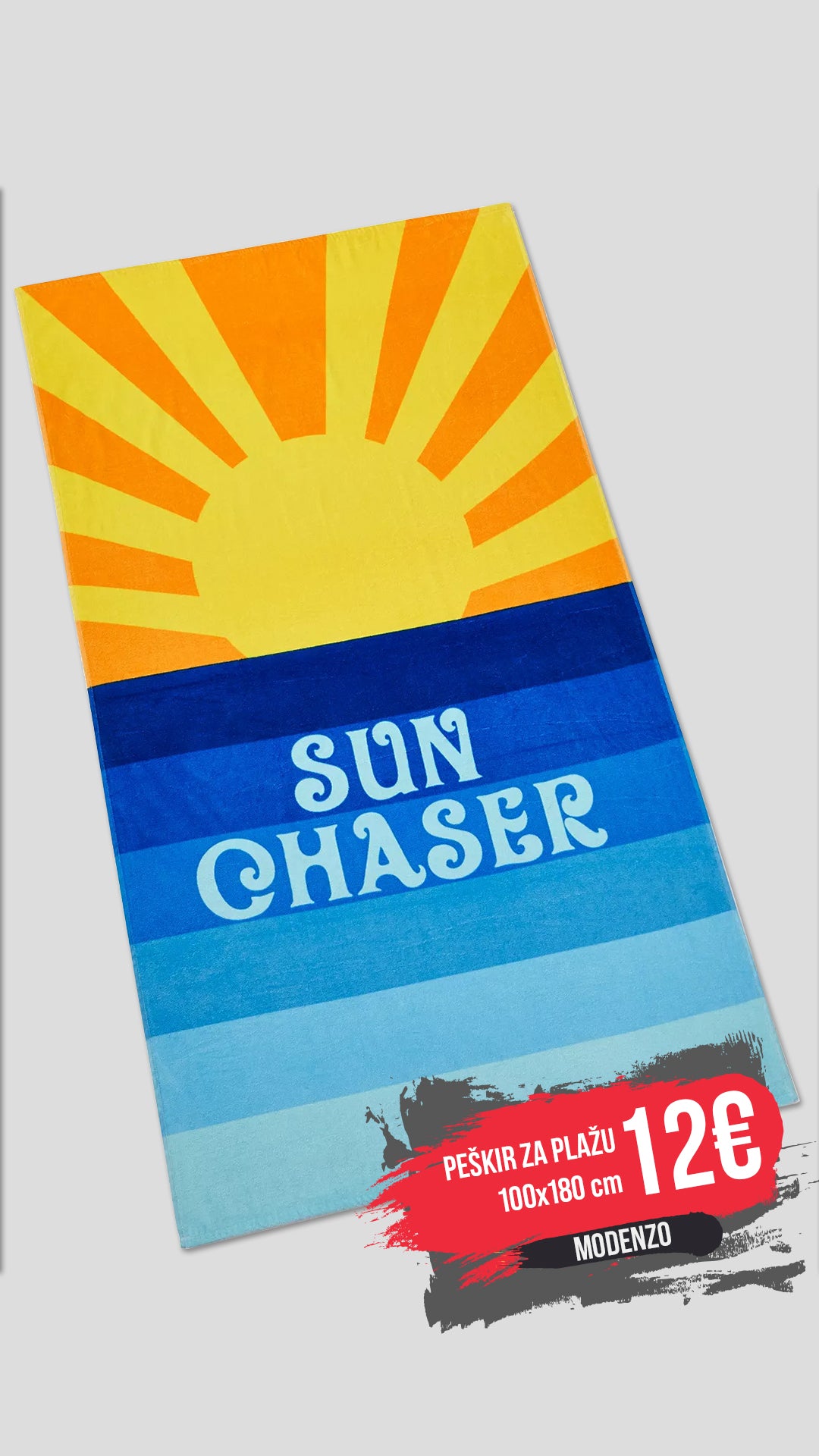 Peškir za plažu Sun Chaser 100x180