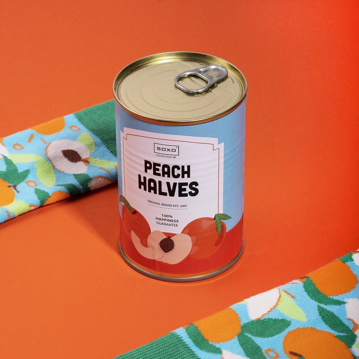 Pamučne čarape u konzervi (peach halves) 35-40