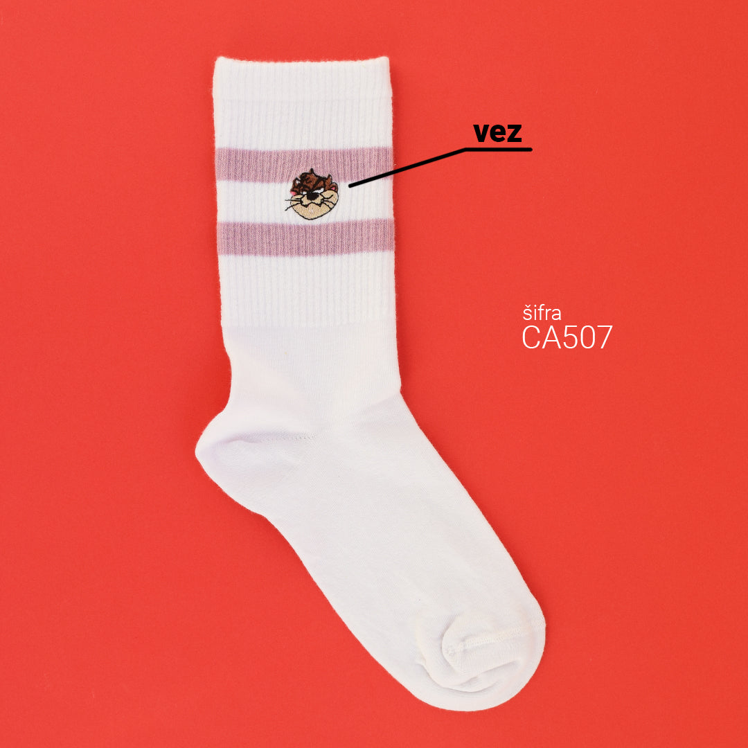 Unisex šarene čarape sa vezom 37-43 CA 507