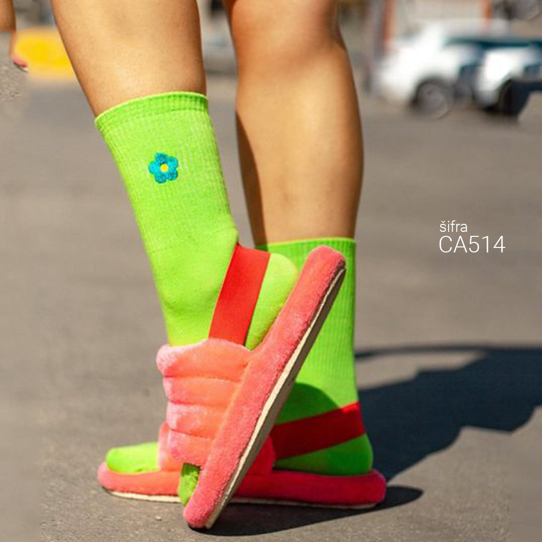 Unisex šarene čarape sa vezom 37-43 CA514