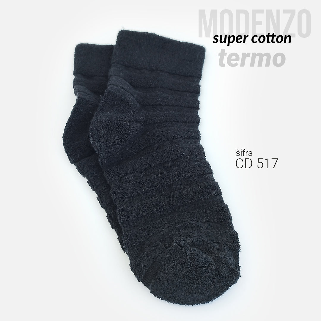 Ženske termo čarape super cotton 36-41 CD 517