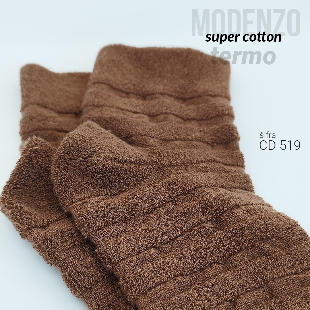Ženske termo čarape super cotton 36-41 CD 519