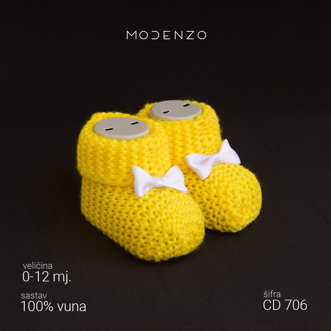 Dječije vunene čarape 0-12 mjeseci CD 706