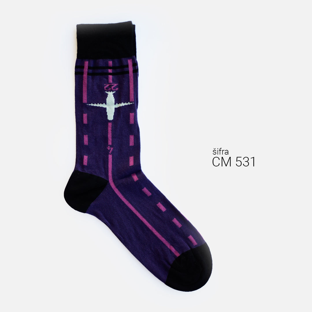 Muške šarene čarape 41-45 CM 531