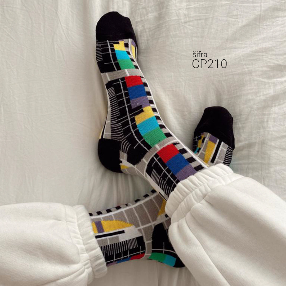 Unisex šarene čarape 37-43 CP 210