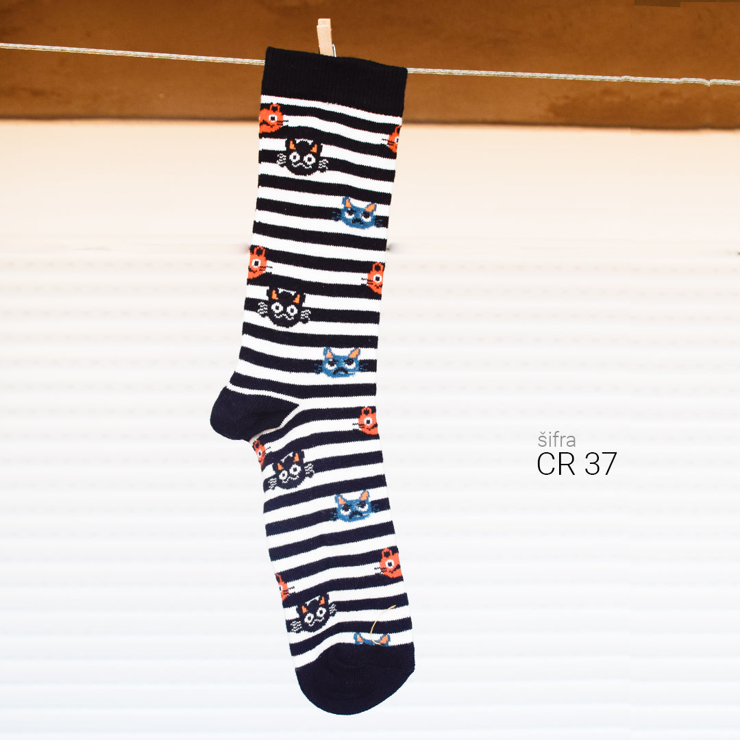 Unisex šarene čarape 36-41 CR 37