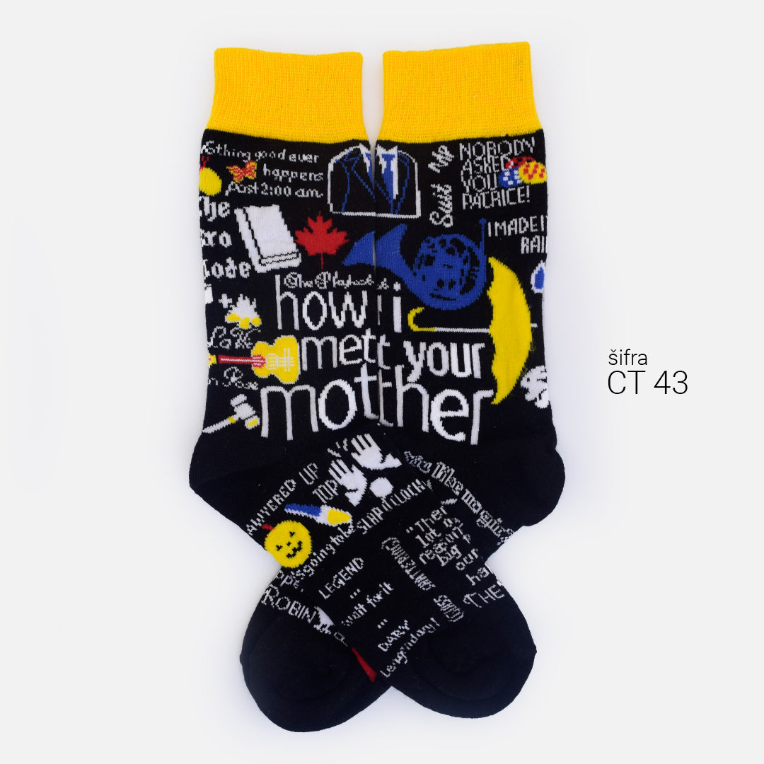 Unisex šarene čarape 36-41 CT 43