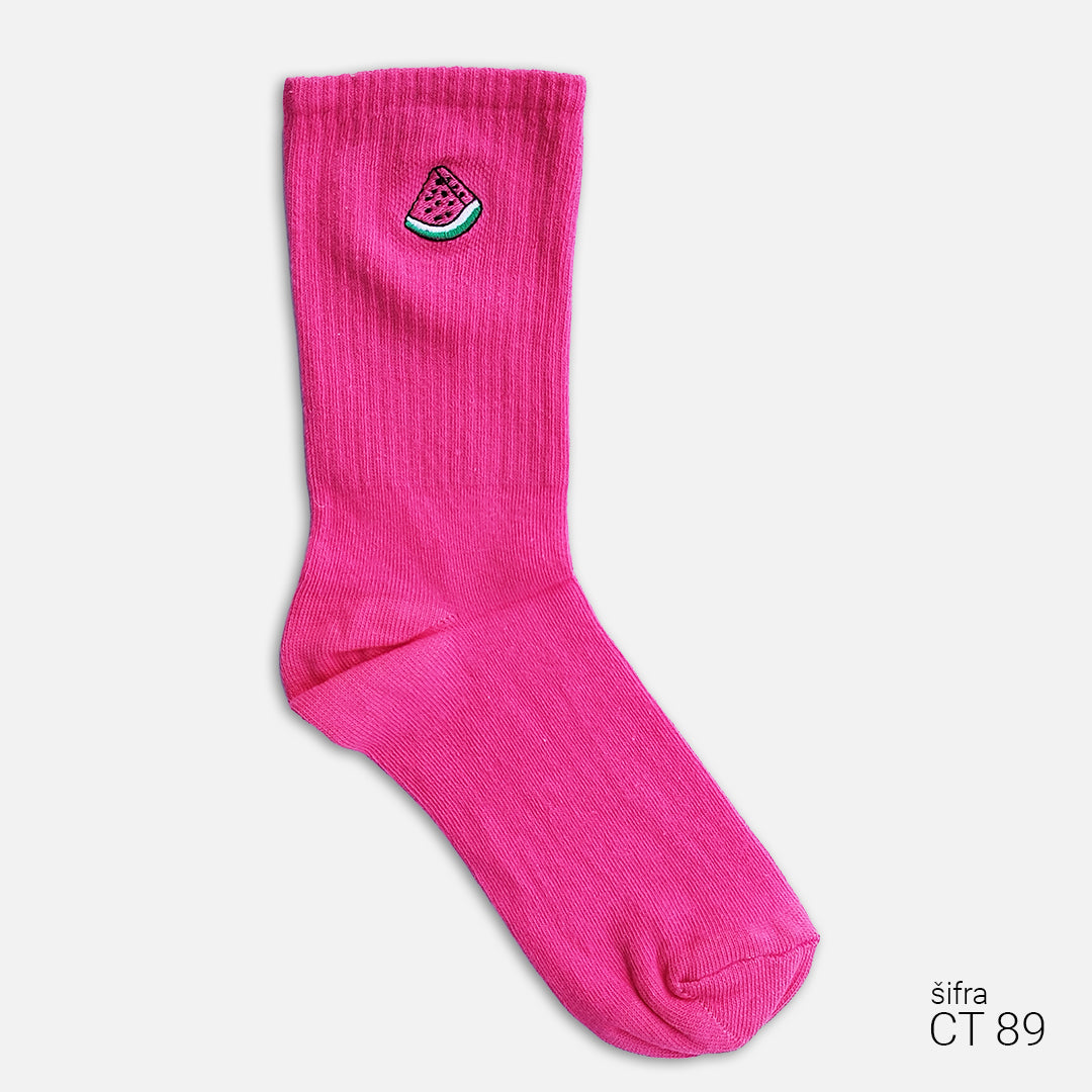 Unisex šarene čarape sa vezom 36-41 CT 89