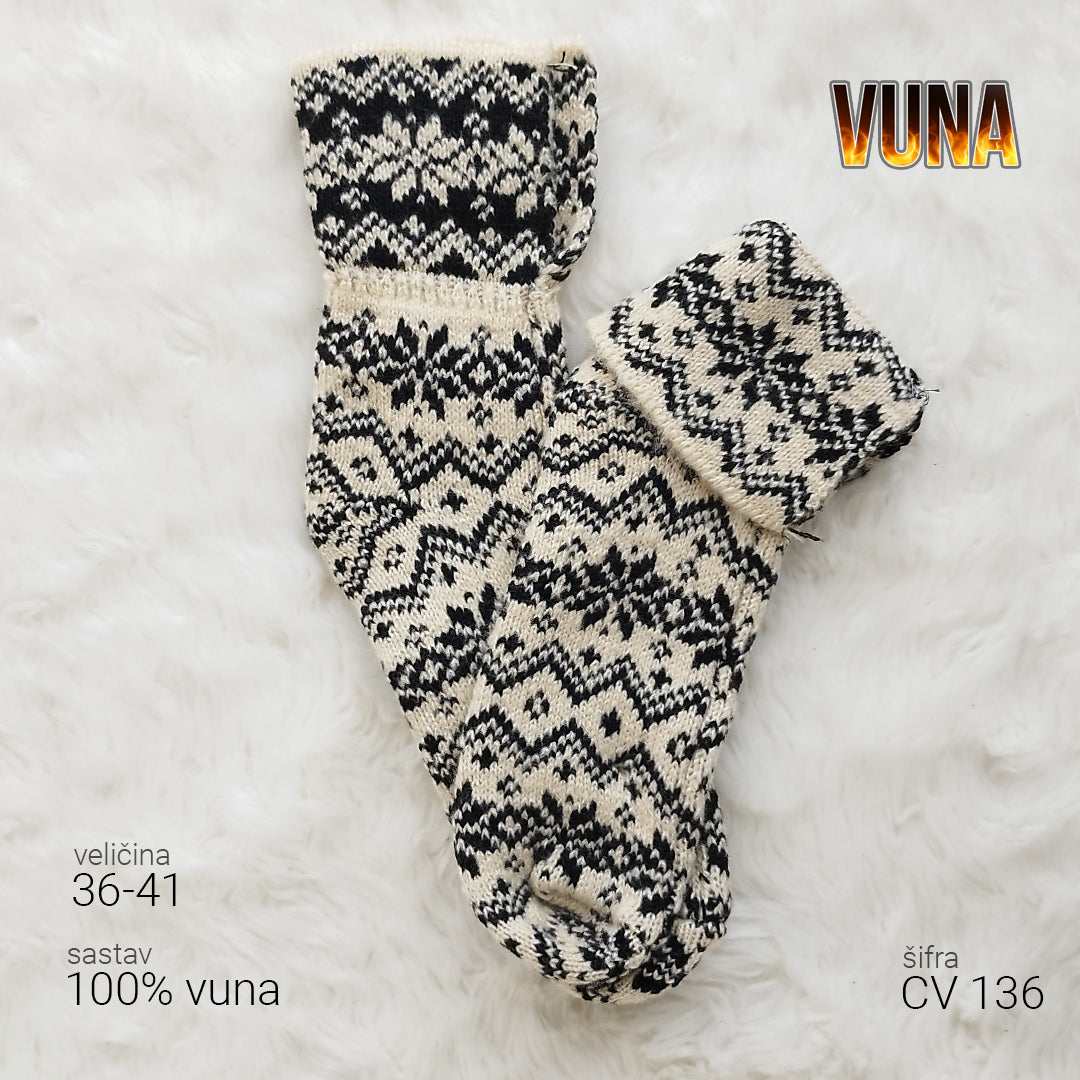 Ženske vunene pape 36-41 CV 136