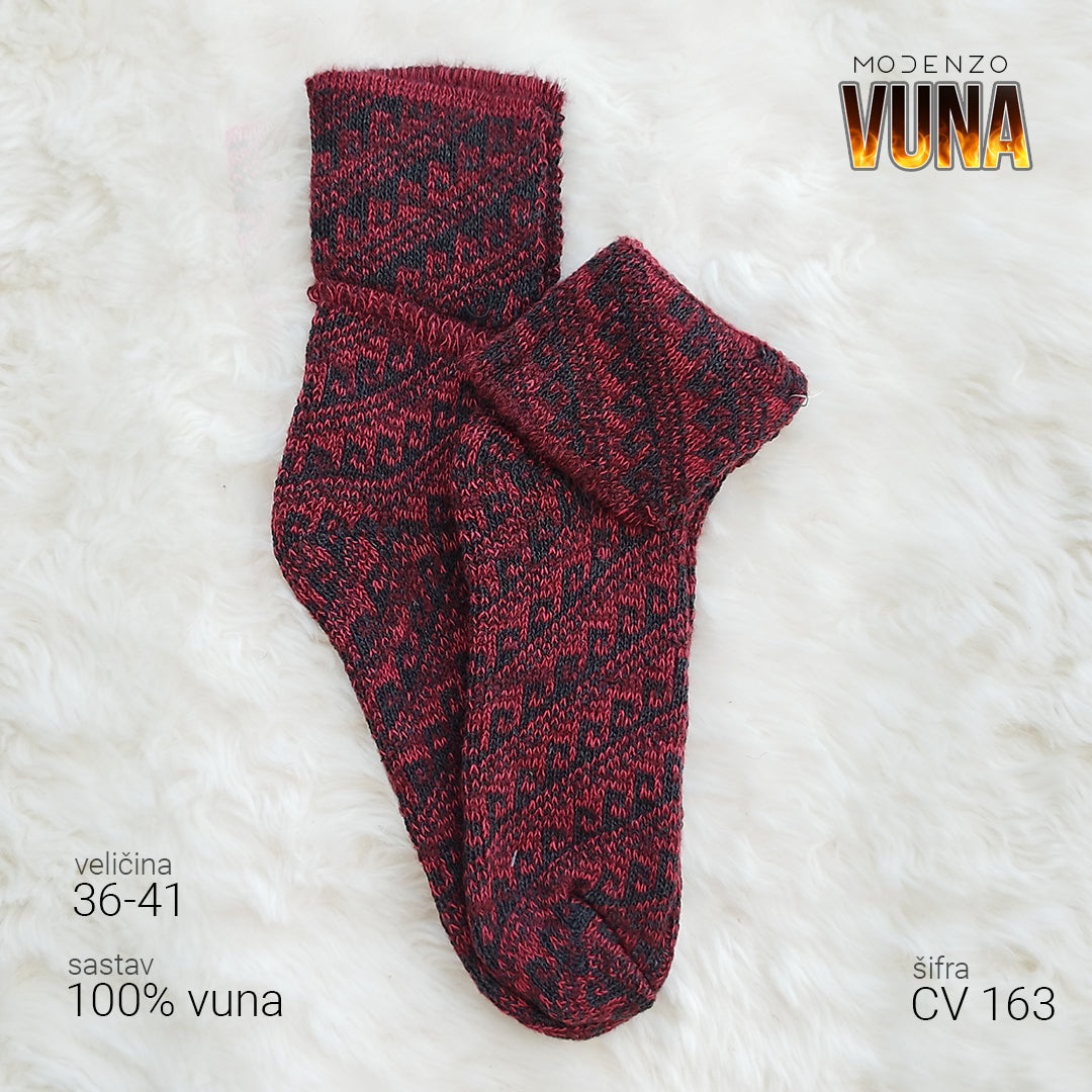 Ženske vunene pape 36-41 CV 163