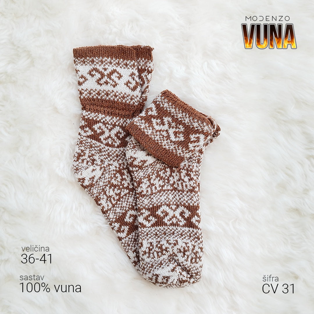 Ženske vunene pape 36-41 CV 31