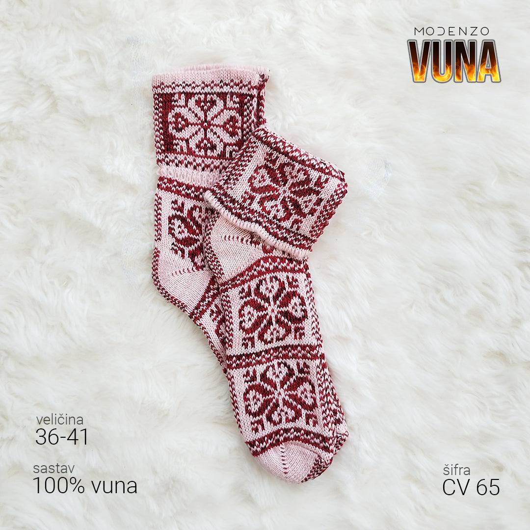 Ženske vunene pape 36-41 CV 65