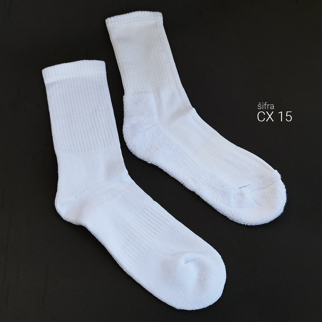 Sportske postavljene pamučne čarape 39-44 CX15