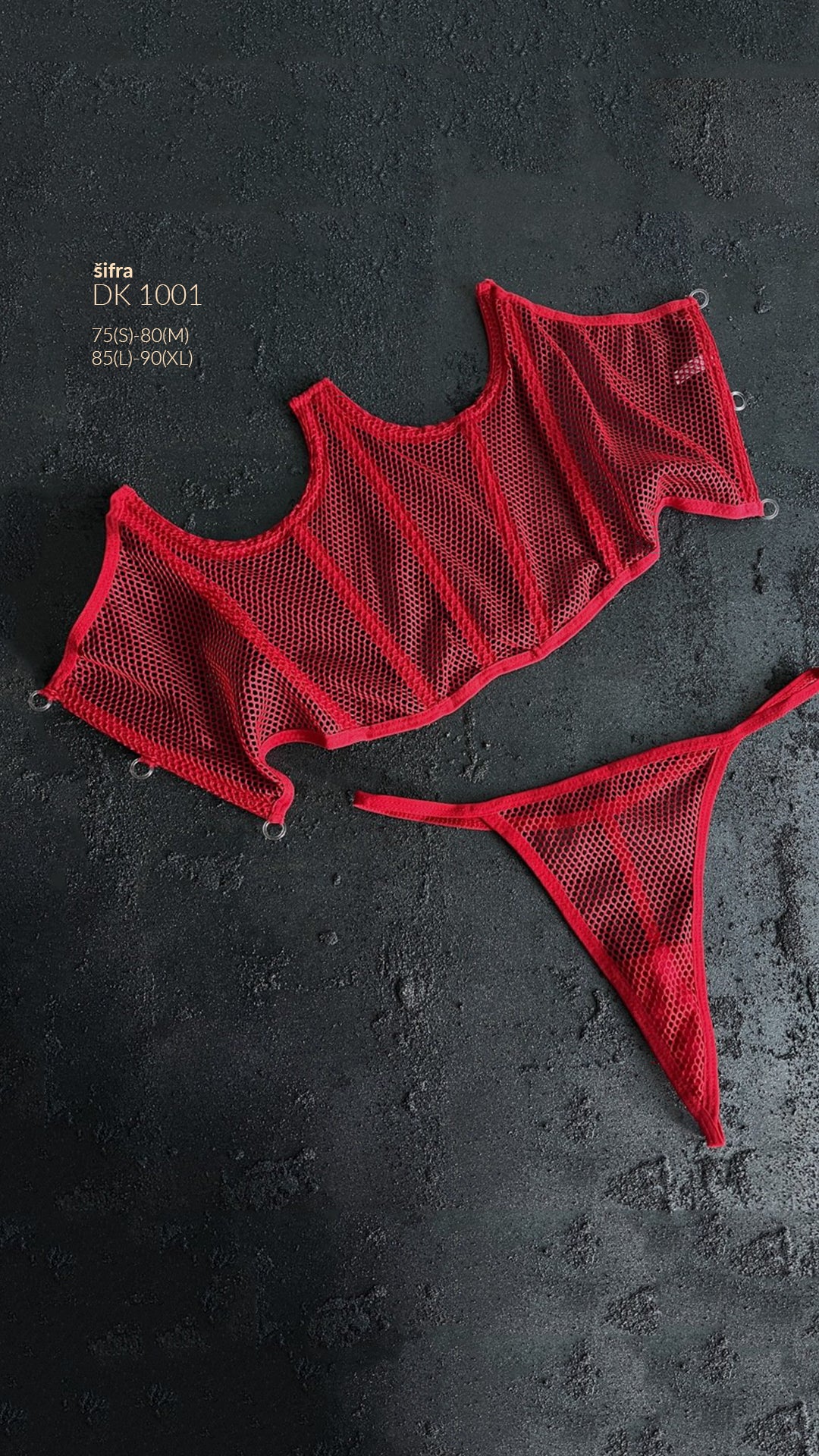 Ženski komplet korset + gaćice