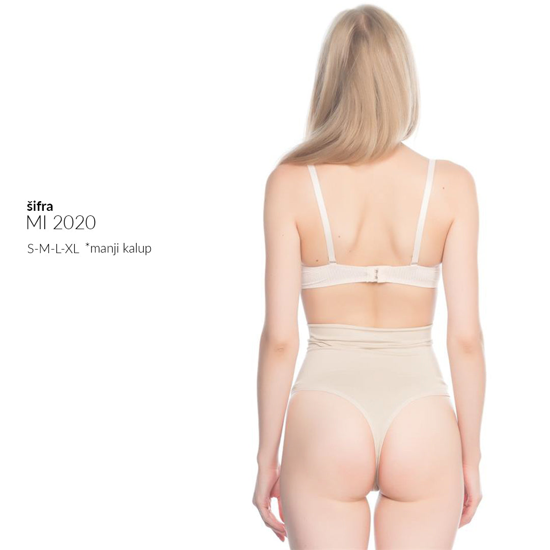 Duboke tanga gaćice sa steznikom