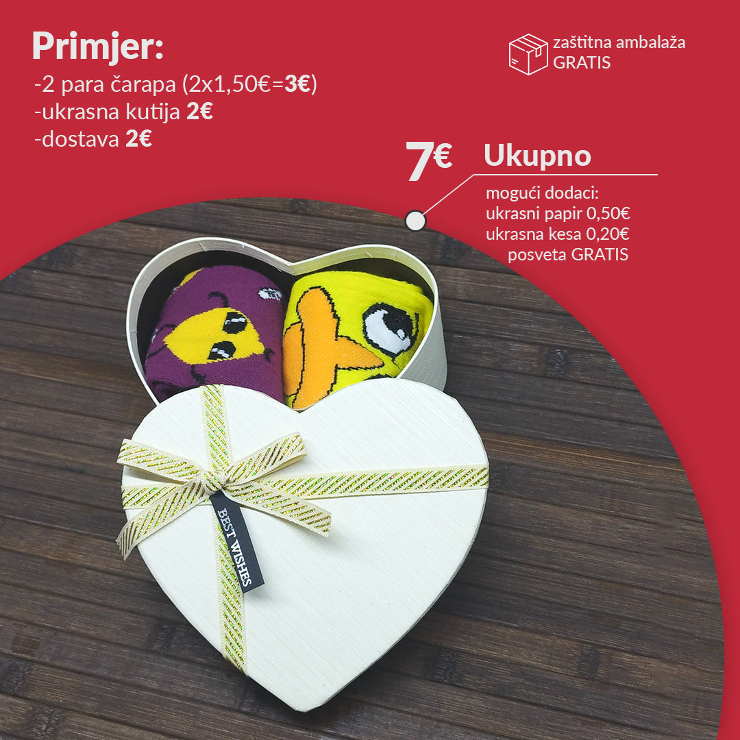 Mala ukrasna kutija srce