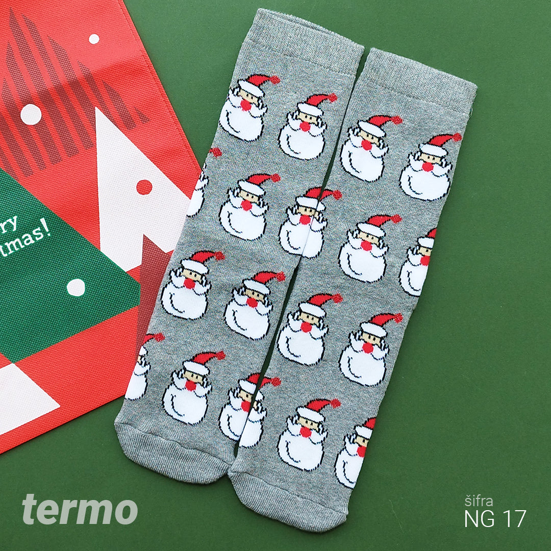 Novogodišnje termo čarape 36-41 NG17