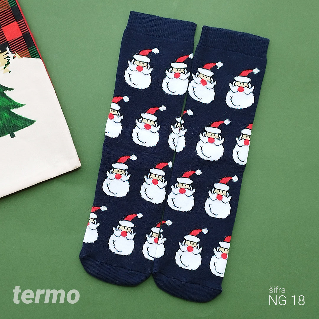 Novogodišnje termo čarape 36-41 NG18