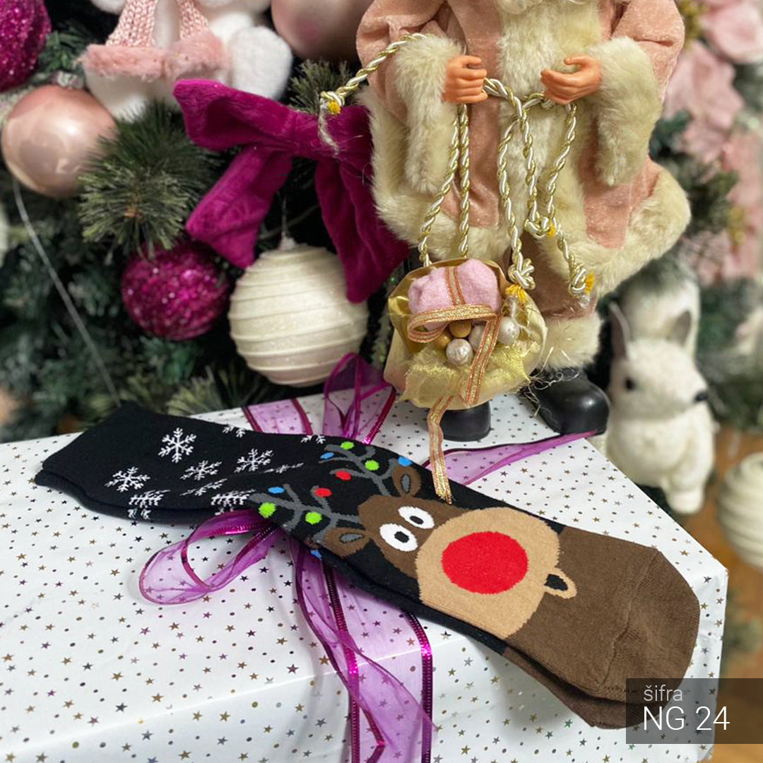 Novogodišnje čarape 36-41 NG 24