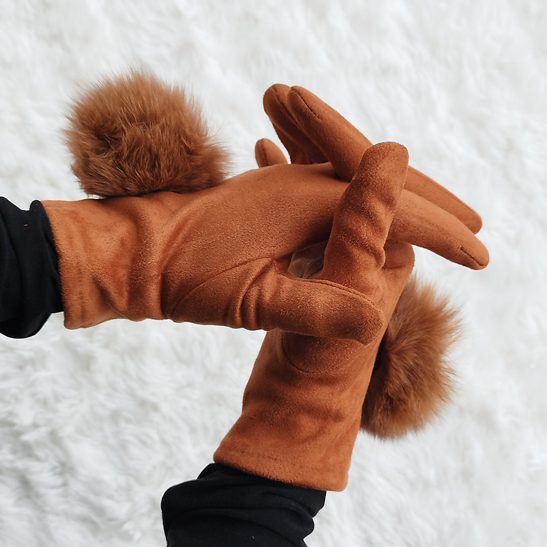 Ženske elegantne rukavice sa ukrasom